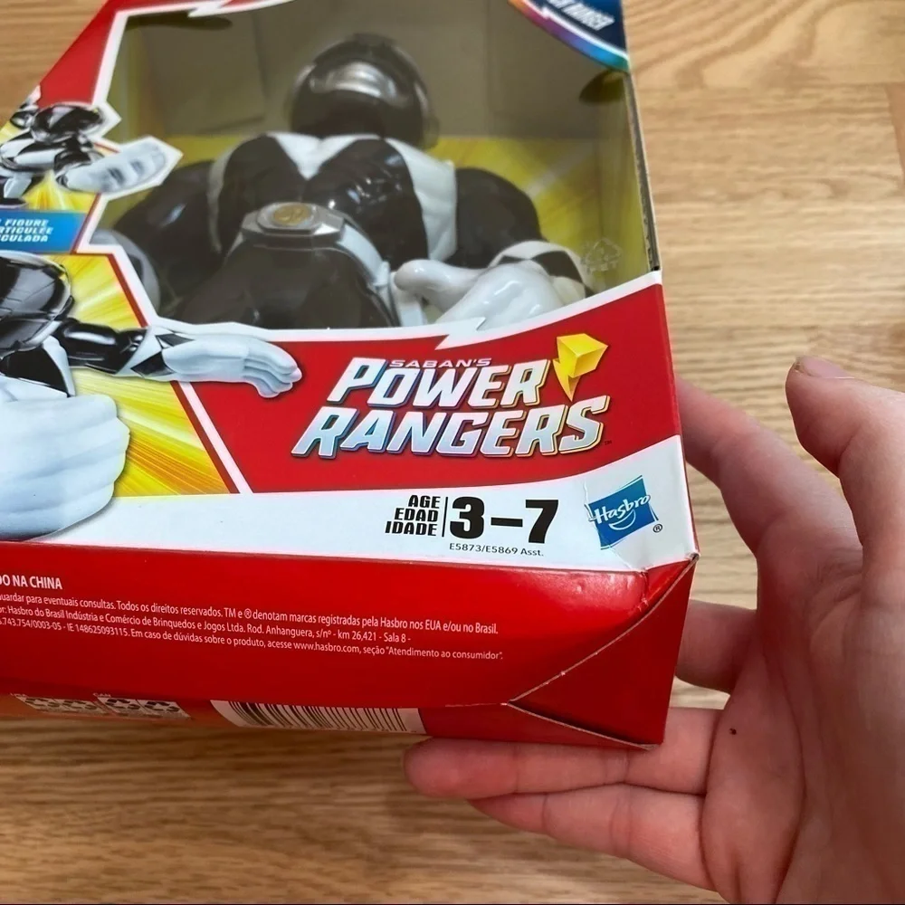 Power Rangers Black Toy Action Figure NWT Mega Mighties 3-7 Years